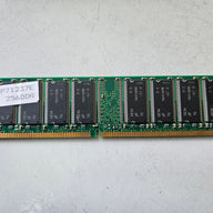 Micron 256MB DDR-333MHz PC2700 CL2.5 184-Pin UDIMM ( MT16VDDT3264AG-335B1 ) REF