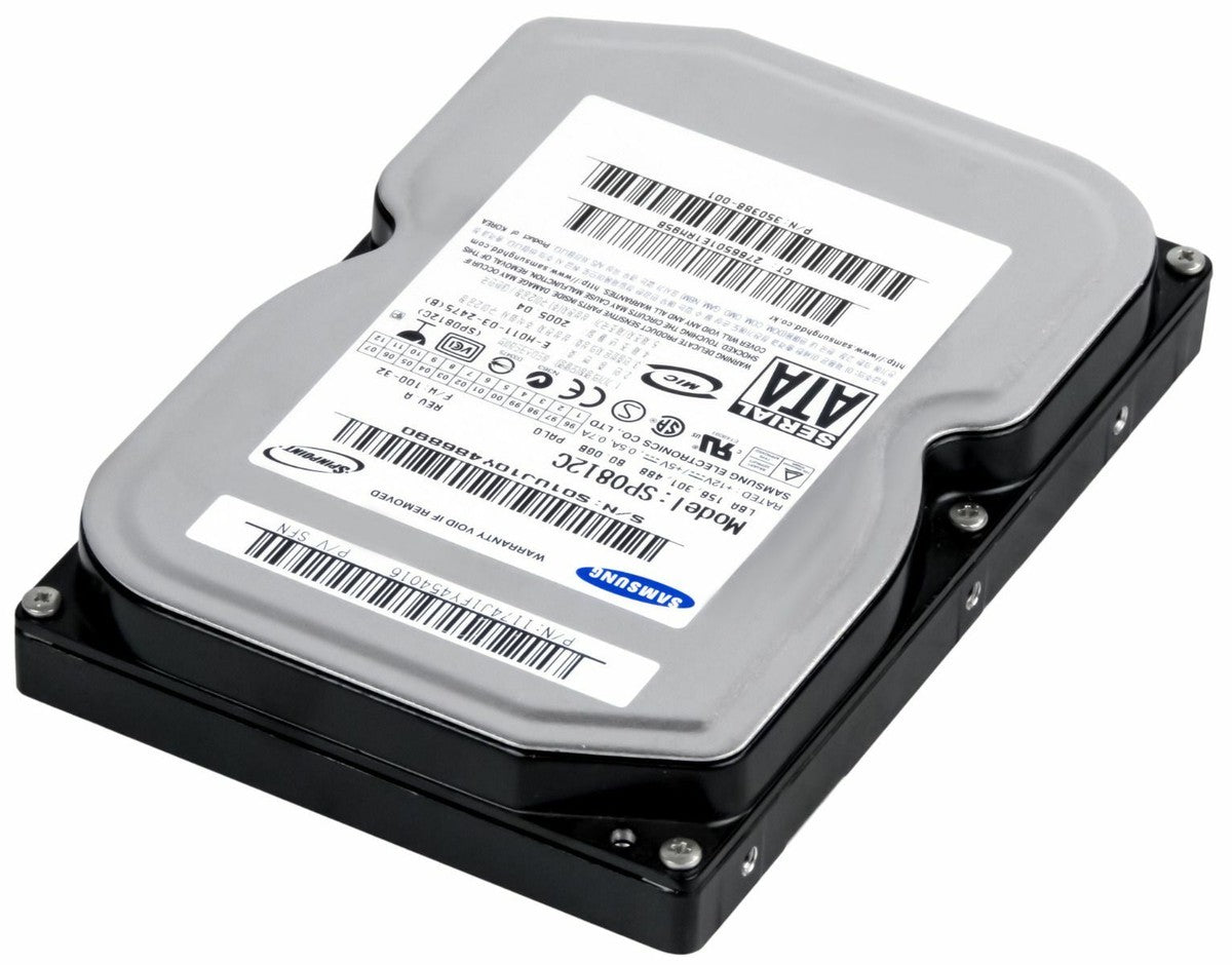Samsung HP 80GB SATA 7200rpm 3.5in HDD ( SP0812C 350388-001 345713-005 ) REF