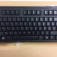 Dell  Quietkey USB - AZERTY Black French Keyboard (KB-212B 0DJ497 New)