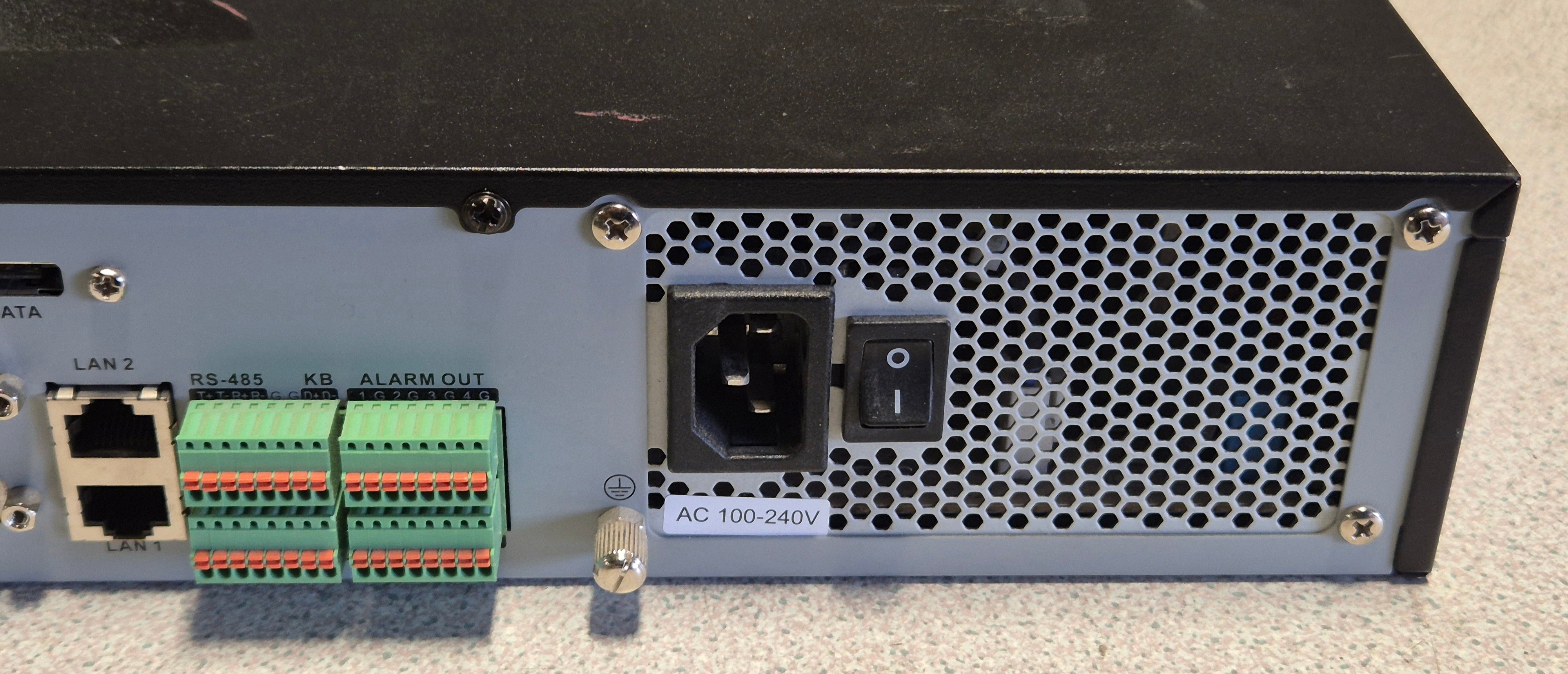 HIKVision 16 Channel Turbo HD DVR - 2x6GB HDD - password reset - DVD require new band ( DS-7316HUHI-F4 ) USED