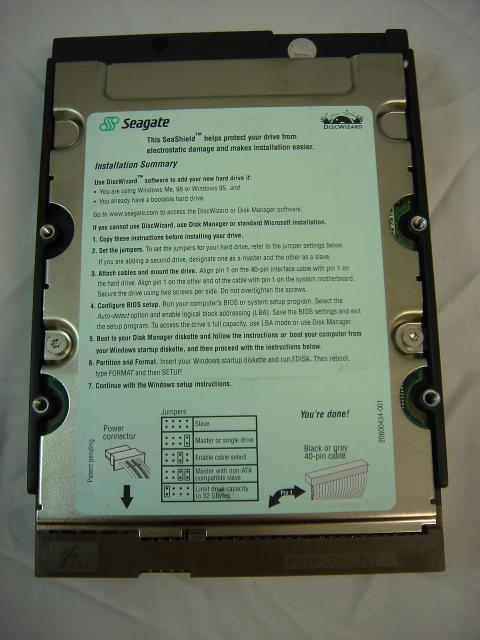 WD400BB-22DEA0 - Western Digital Sun 40Gb IDE 7200rpm 3.5in HDD - USED