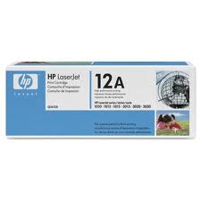 Q2612A - HP LaserJet 1010/1012/1015/1018/1020/1022/3015/3020/3030/3050/3050Z/3052/3055/M1005MFP Black Printer Toner Cartridge - Refurbished