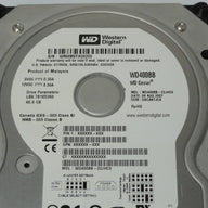 Western Digital 40GB IDE 7200rpm 3.5in HDD ( WD400BB-22JHC0 WD400BB ) USED