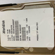 WorldDisk 73GB SCSI 68PIN 10k RPM 3.5" Hard Drive ( MXJ3073SC680600T ) REF