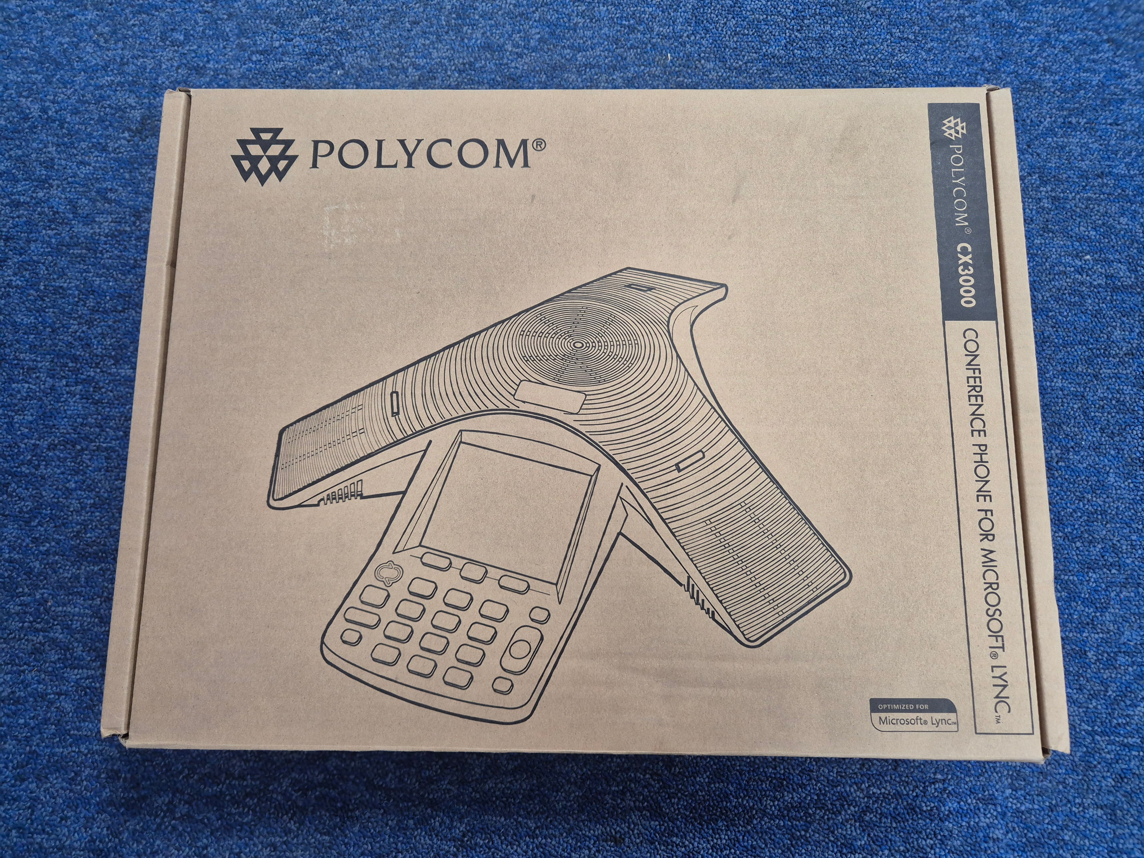 Polycom CX3000 IP Conference Phone for Microsoft Lync ( 2200-15810-025 ) USED LIKE NEW