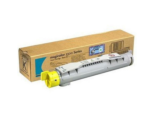 QMS Konica Minolta 3300 Yellow Toner cartridge  ( 1710550-002 ) NEW OLD STOCK FINAL SALE