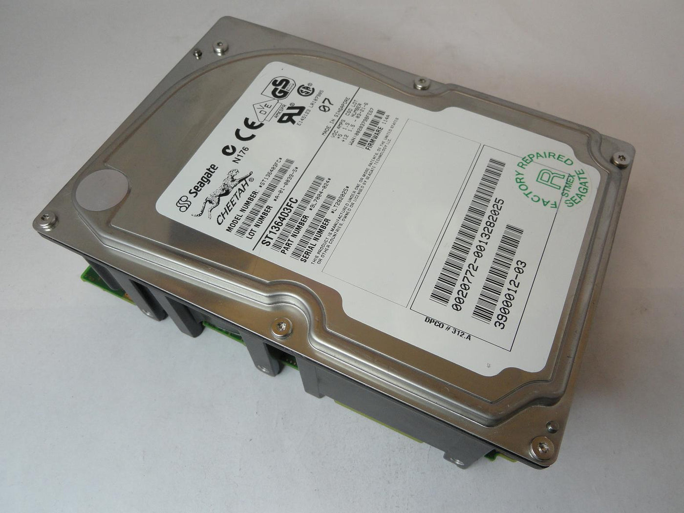 9L7004-024 - Seagate Sun 36.4Gb Fibre Channel 10Krpm 3.5in Recertified HDD - Refurbished