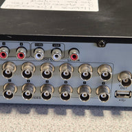 HIKVision 16 Channel Turbo HD DVR - 2x4TB HD - password reset - damaged connector - DVD requires new band ( DS-7316HQHI-SH ) USED