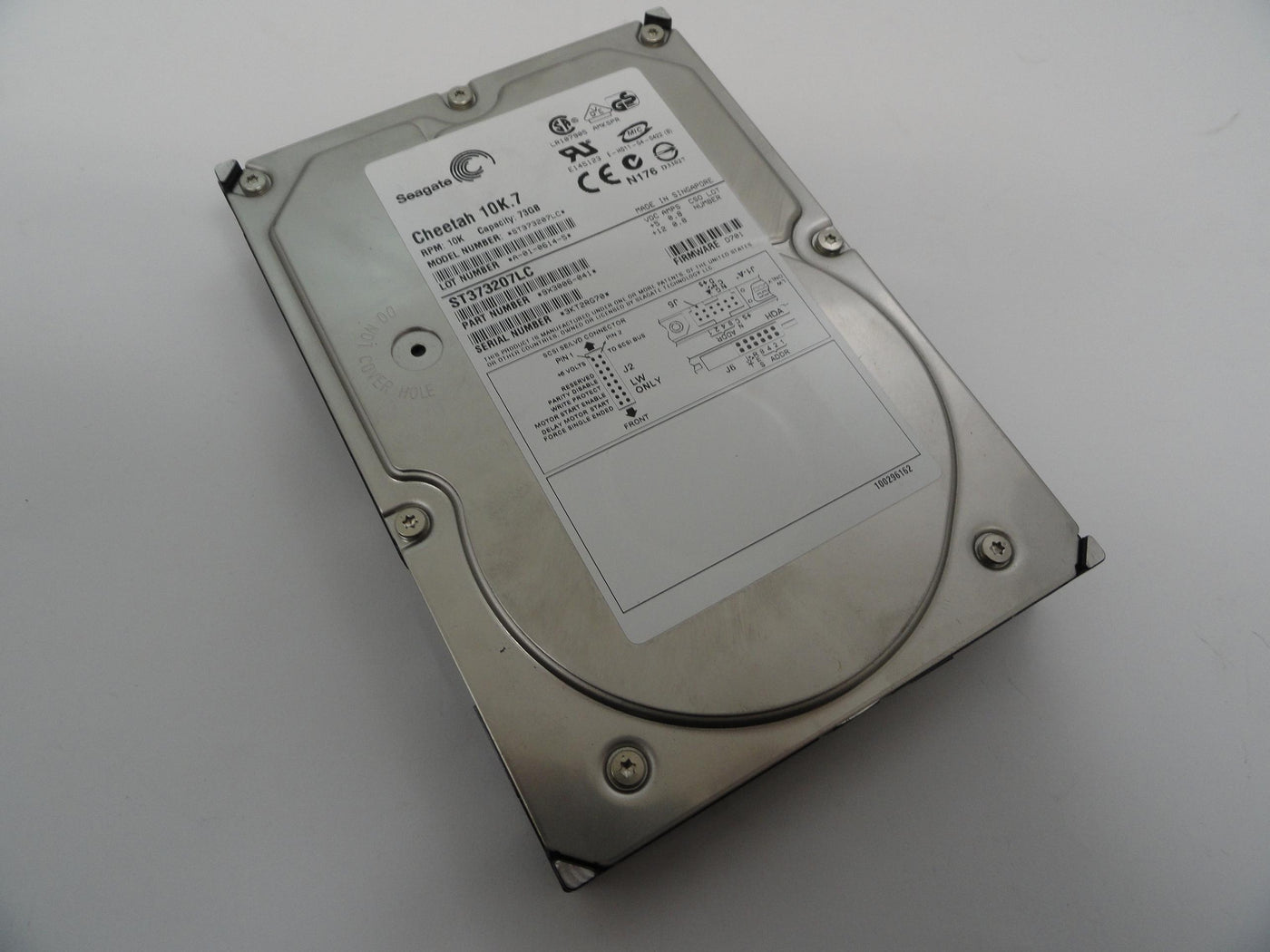 PR21921_9X3006-041_Seagate 73Gb SCSI 80 Pin 10Krpm 3.5in HDD - Image3