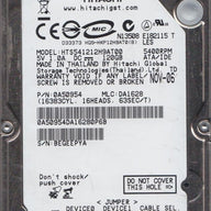 Hitachi Travelstar 120GB 5400RPM IDE 2.5in HDD ( 0A50954 HTS541212H9AT00 ) USED