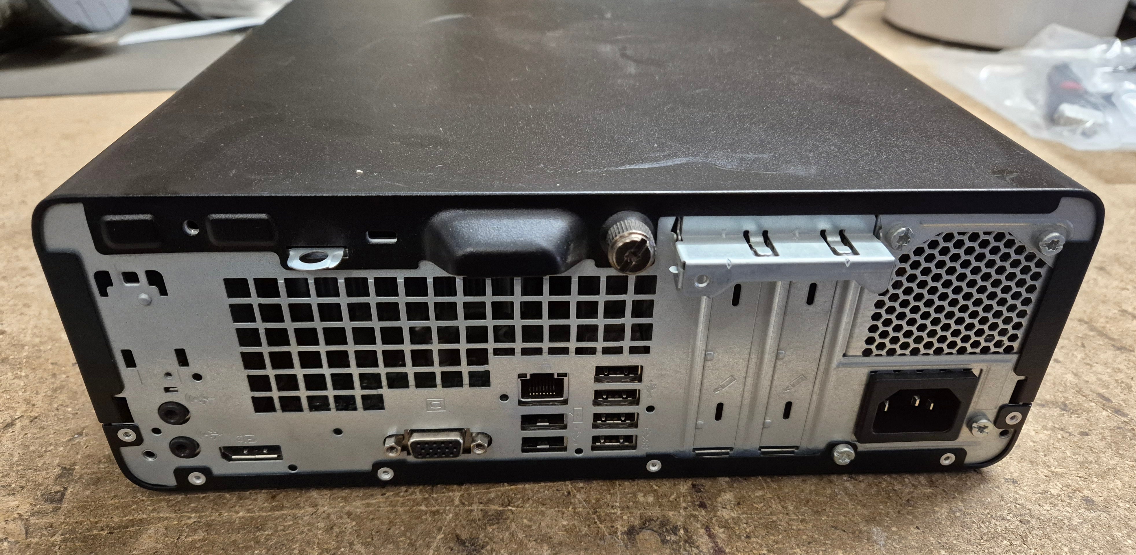 HP ProDesk 400 G4 SFF 250GB SSD DVD 8GB RAM i5-7500 3.4GHz Win10 PC ( 1JJ60ET#ABU ) USED