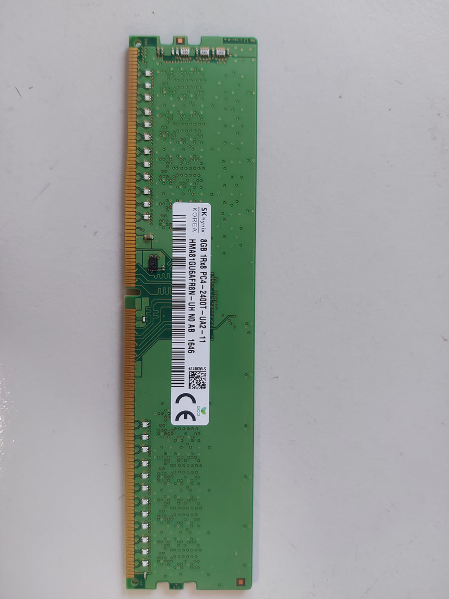 Hynix HP 8GB PC4-2400T DDR4-2400MHz CL17 288-Pin DIMM ( HMA81GU6AFR8N-UH 854913-001 ) REF
