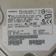 Hitachi 40GB IDE 7200rpm 3.5in HDD ( 0A33073 HDS728040PLAT20 ) REF