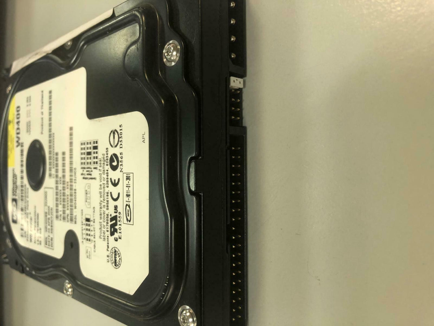 Western Digital 40GB IDE 7200rpm 3.5in HDD ( WD400BB-22JHC0 ) REF