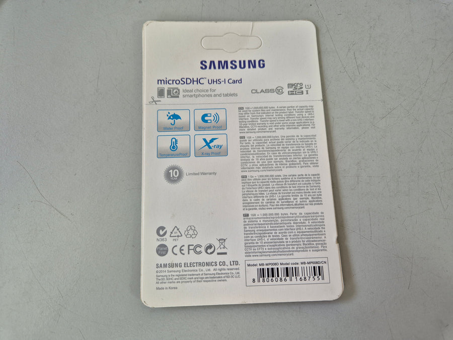 Samsung 4GB EVO Plus MicroSDHC UHS-I Card with SD Adapter ( MB-MP008D MB-MP008D/CN ) NEW