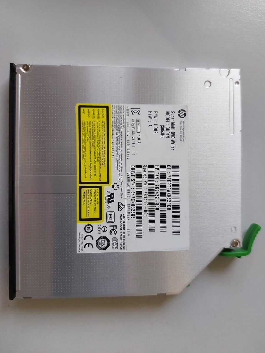 HP Super Multi DVD Writer GUD1N (S05JH) F/W: LD02 H/W: A (762432-800  781416-001)