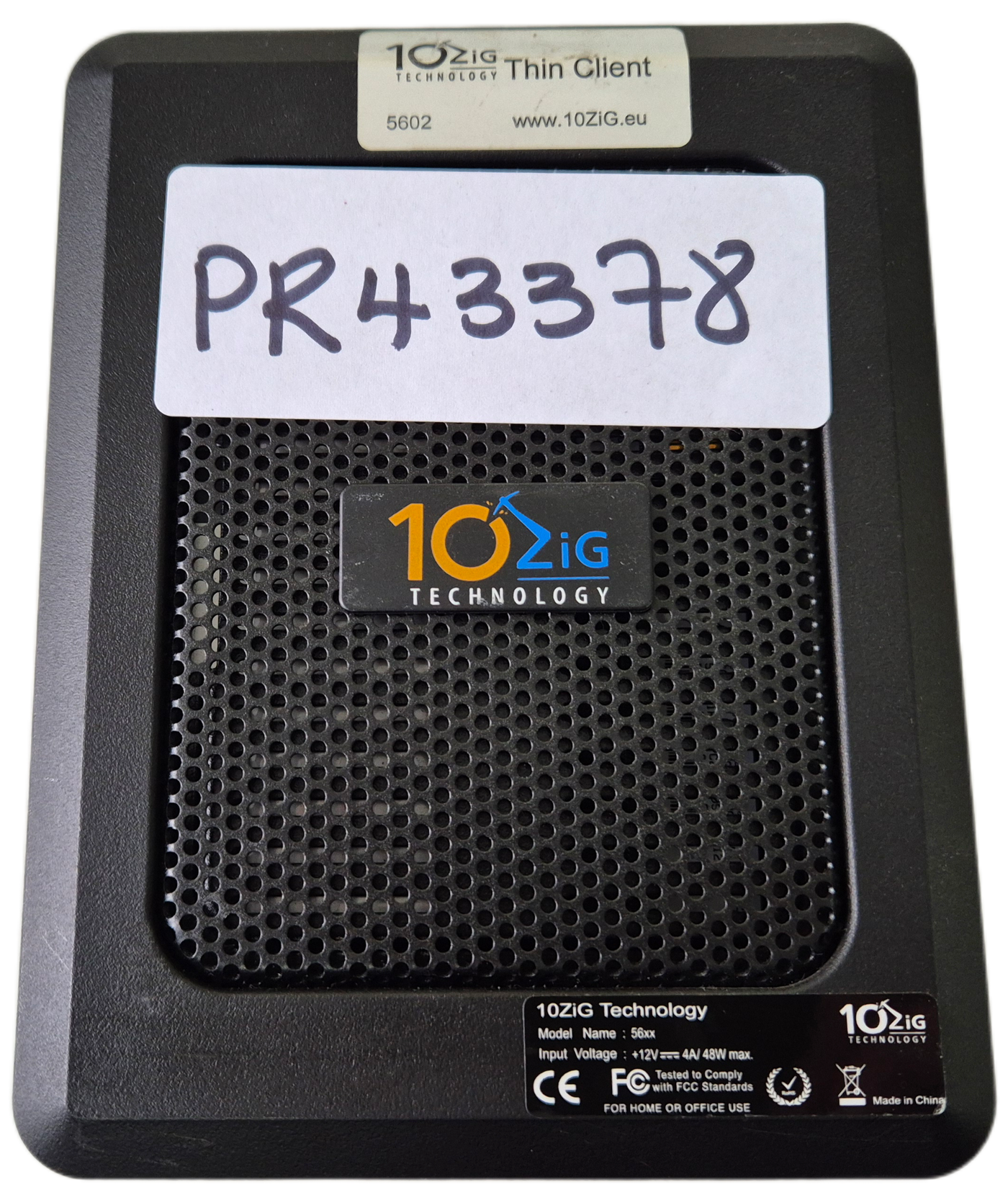 10Zig Technology 512MB RAM 500MB SSD Intel Atom 1.60Ghz Linux Thin Client - NO ADAPTER ( 5602 56xx ) USED