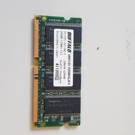 Buffalo 256MB PC133S 133MHz CL3 32Mx64 SDRAM NonECC Unbuffered SODIMM Memory Module (VNR133-D256HGJFX)