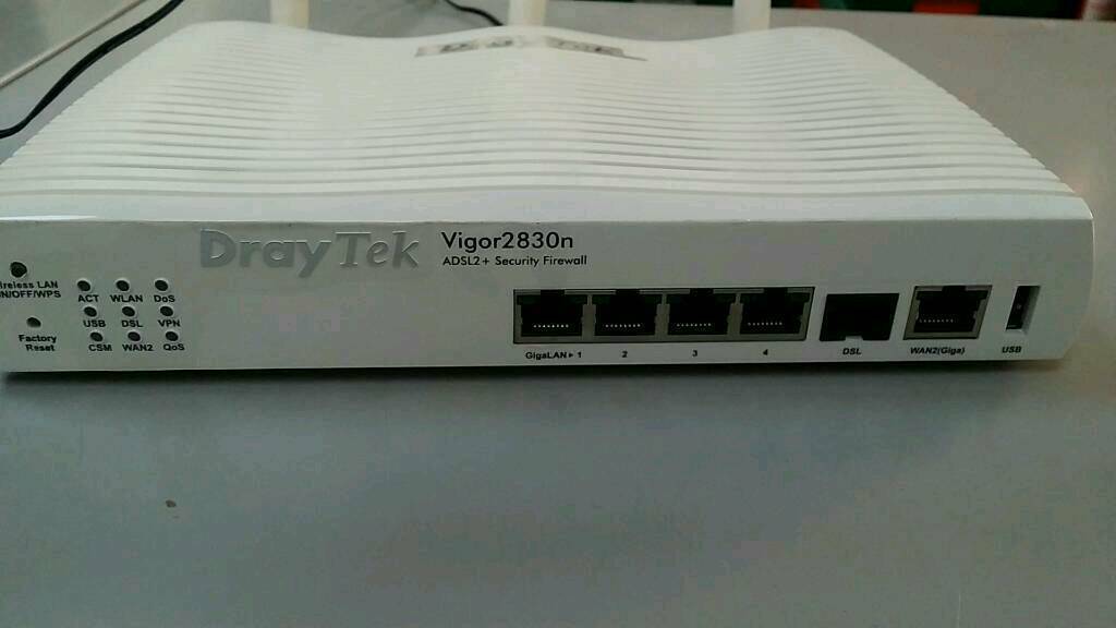 (DRAYTEK VIGOR 2830N ANNEX A)