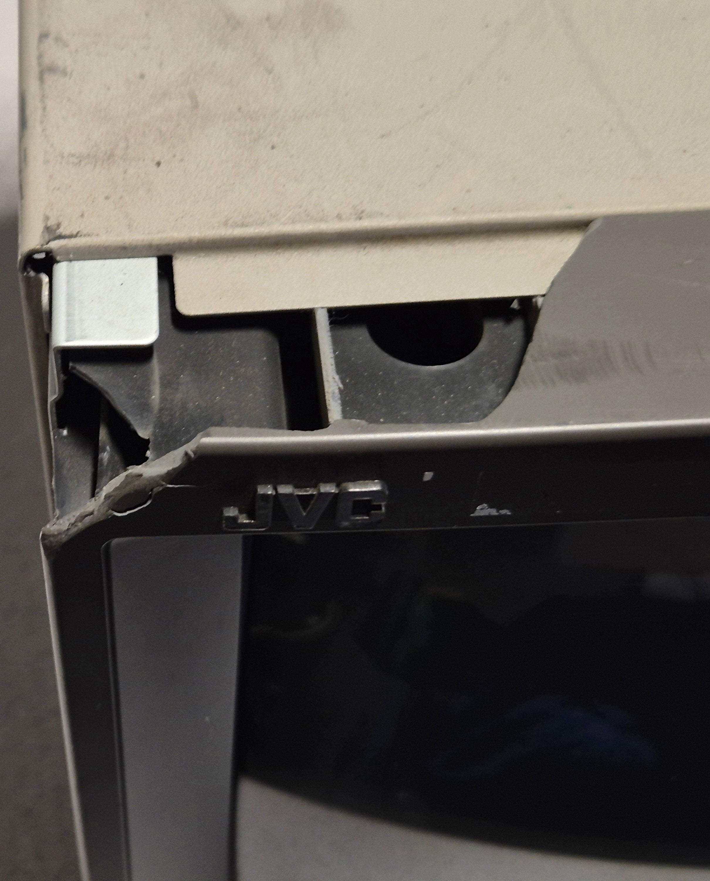JVC TM-H140PN Colour Video Monitor - Broken Plastics Power on and menu display only tests complete SPR