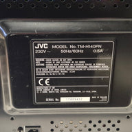 JVC TM-H140PN Colour Video Monitor - Power on and menu display only tests complete USED