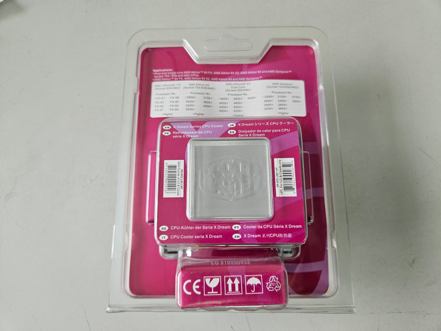 Cooler Master K8 X Dream K641 AMD Silent CPU Cooler ( RR-KEE-L8E1-GP K641 ) NEW