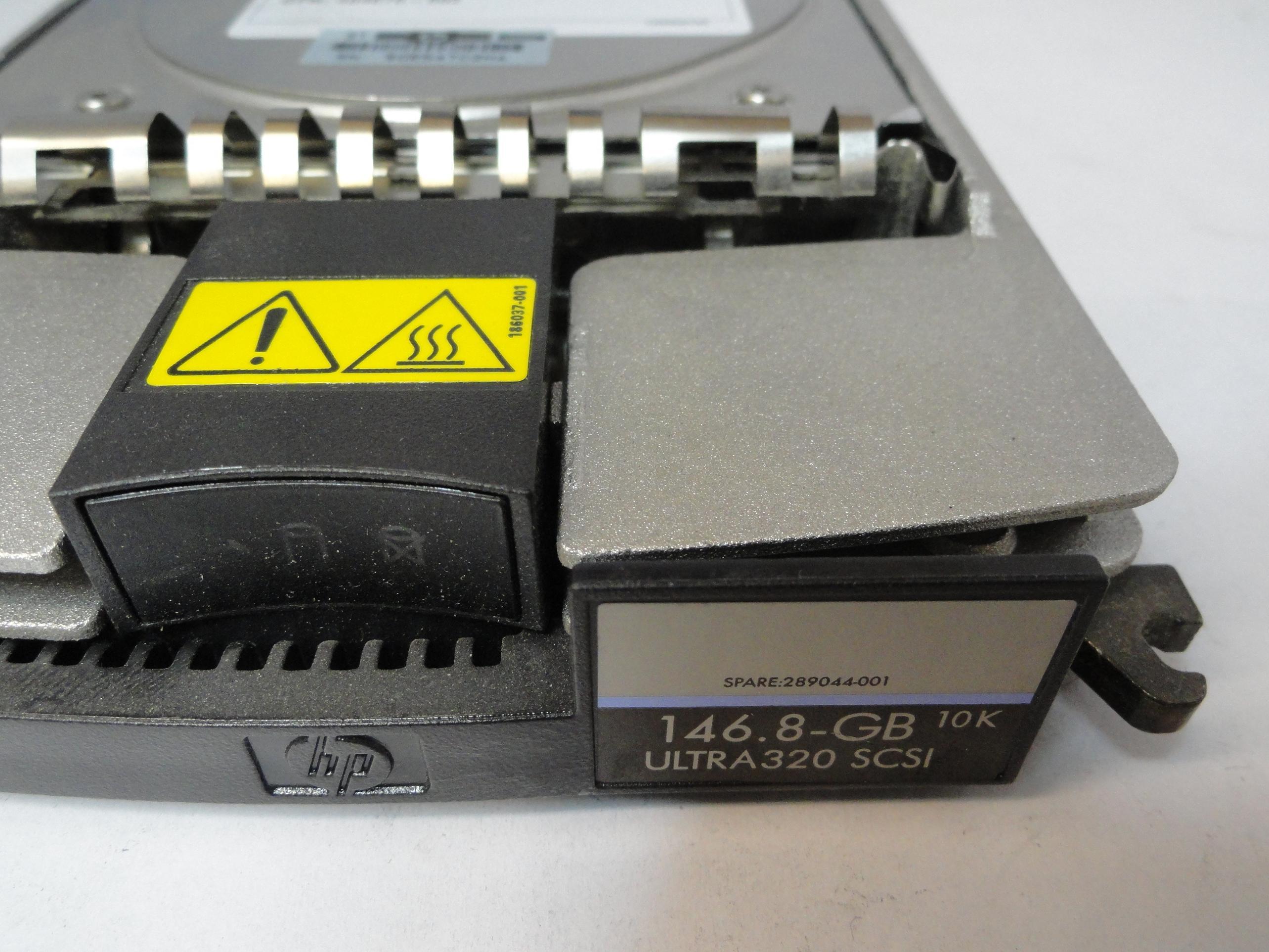 Seagate HP 146.8GB SCSI 80 Pin 10Krpm 3.5in HDD in Caddy ( ST3146707LC 9X2006-153 BD1468A4C5 289044-001 3R-A6404-AA 360205-022 404670-002 ) REF