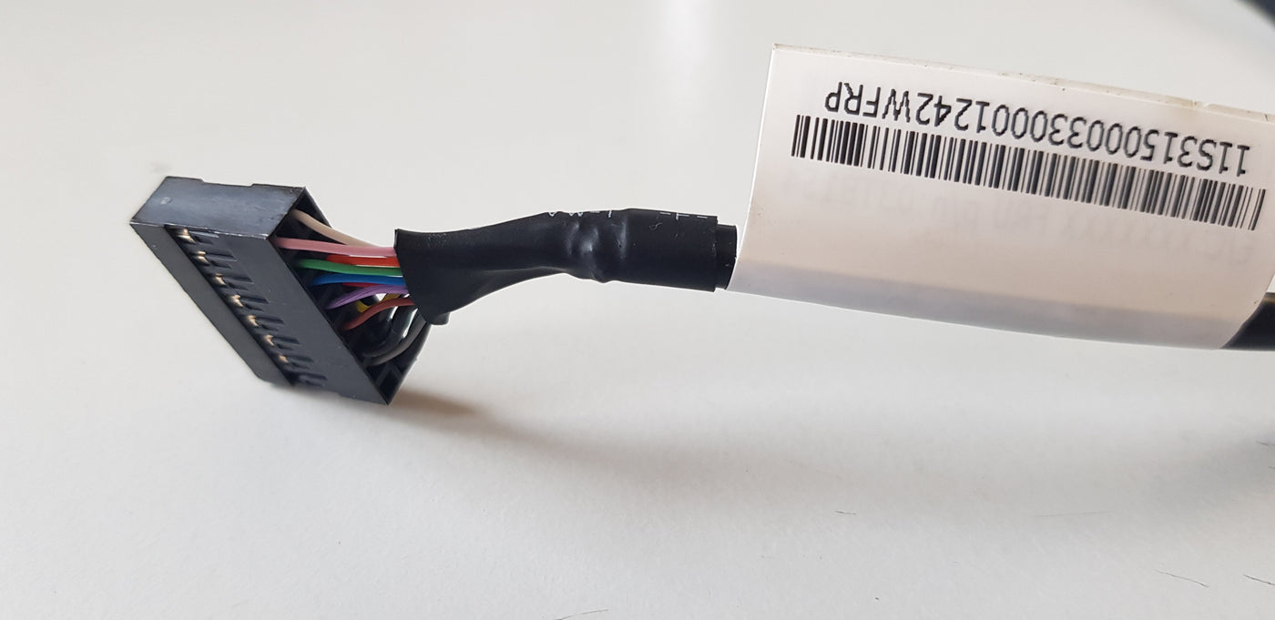 IBM Lenovo Low Profile RS232 Serial Port Panel and Cable 300mm Black (03T8154)