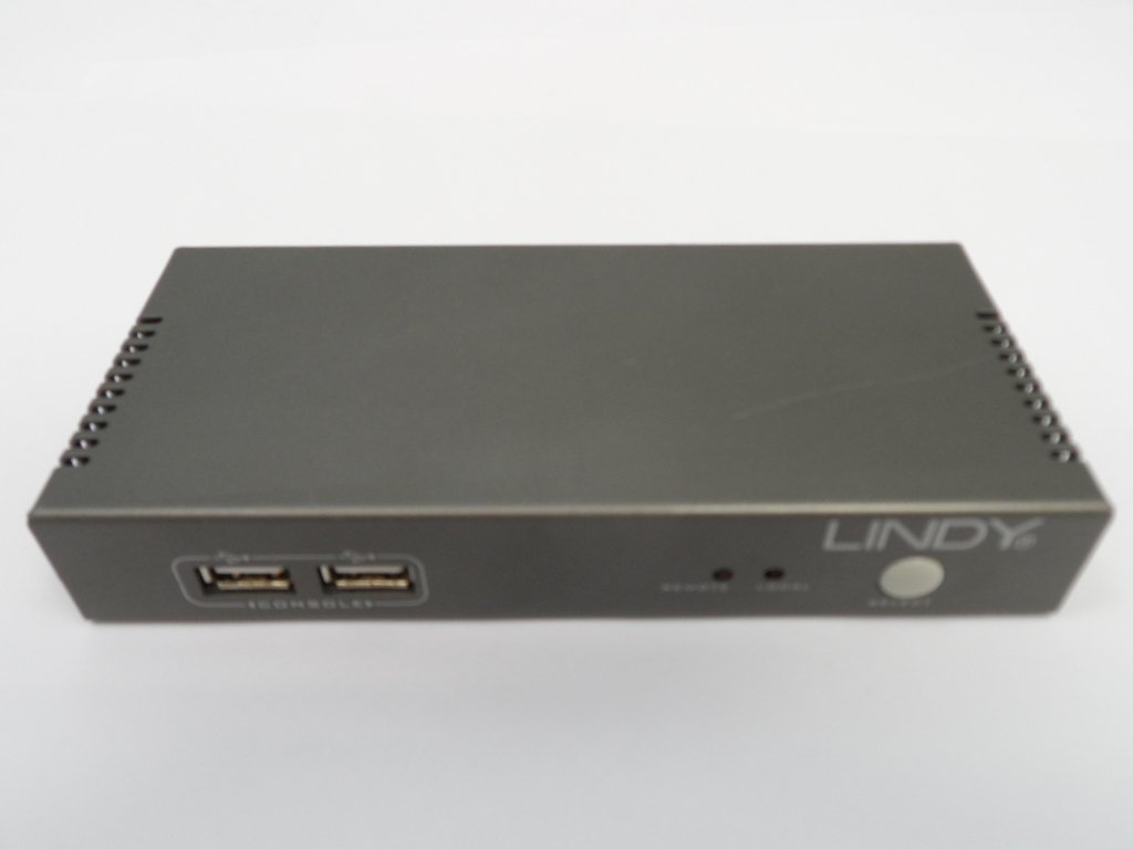39431 - Lindy 39431 KVM Extender - Dark Silver - USED