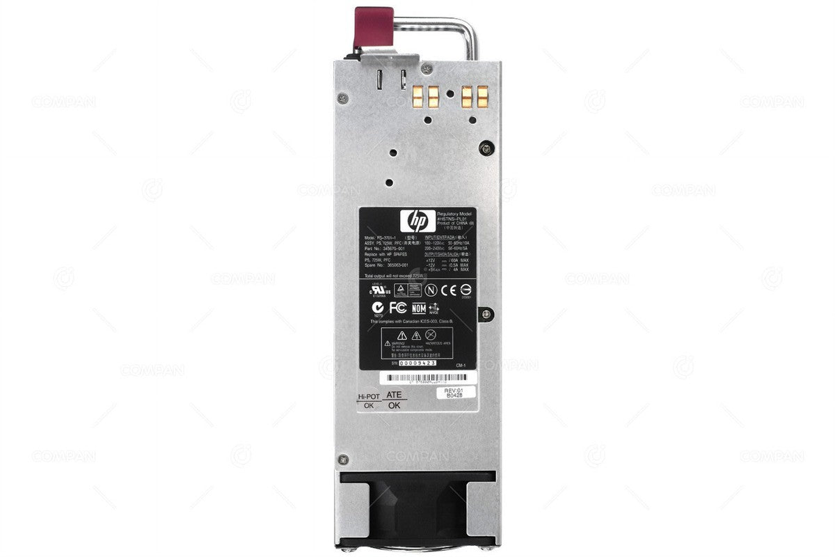 HP 725W Redundant Hot Swap PSU for ProLiant ML350 G4 with cable ( 358352-B21 345875-001 365063-001 PS-3701-1 ) REF