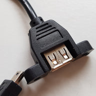 Sinforcon Panel Mount AF USB to mini USB Serial converter cable (CAB0007)