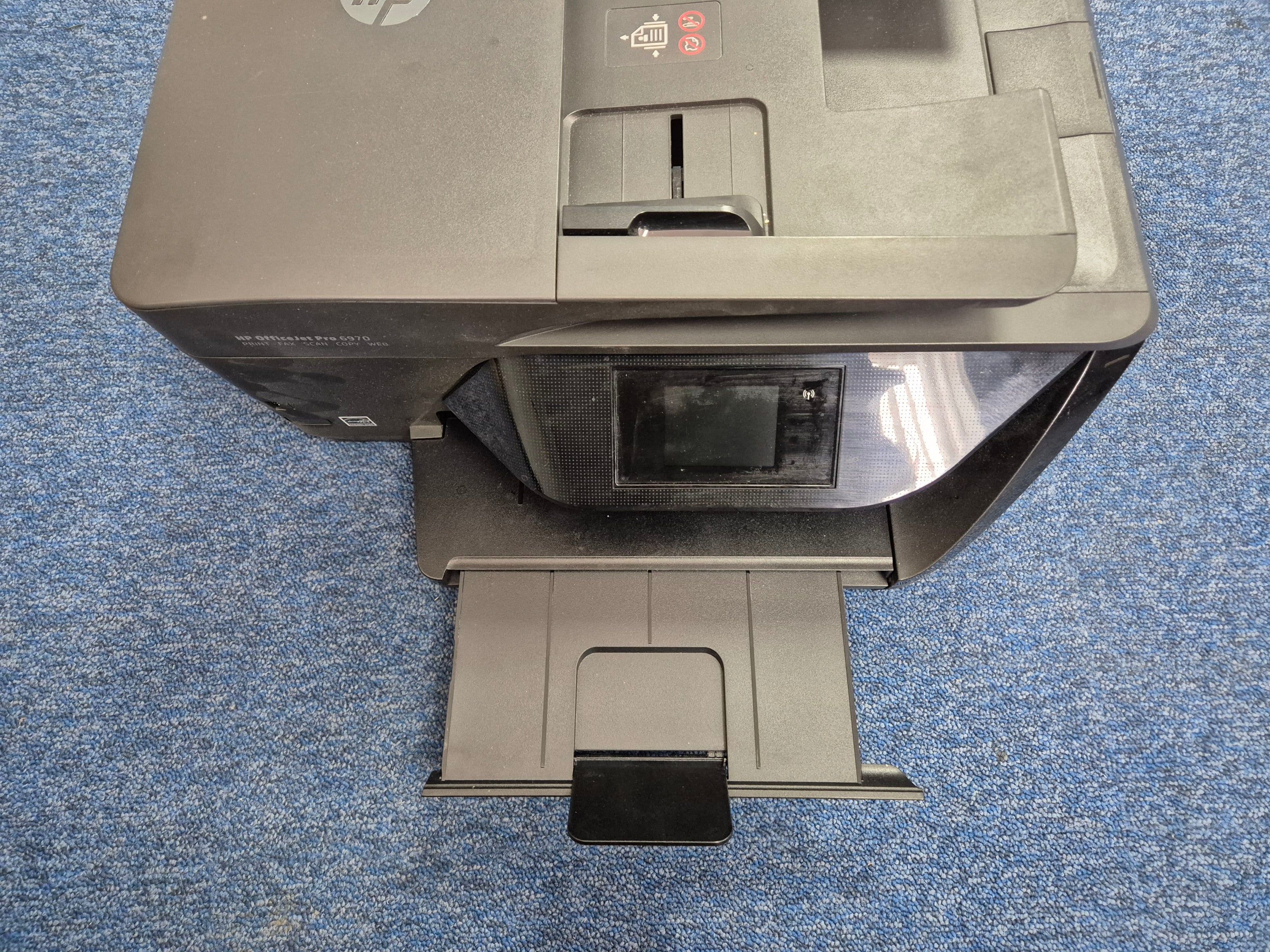 HP OfficeJet Pro 6970 All-In-One Colour Printer ( T0F33A ) USED with original box/inks