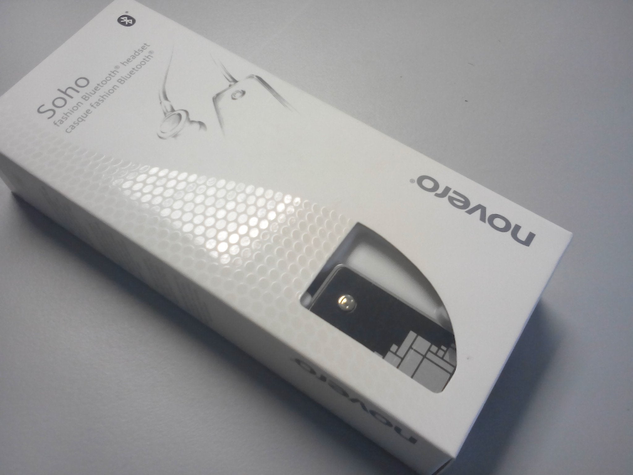 Novero Soho Squares Bluetooth Headset - Silver / Black - PC User | PC Parts And Spares | FREE UK DELIVERY