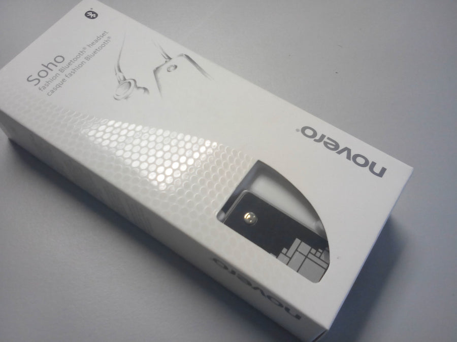 Novero Soho Squares Bluetooth Headset - Silver / Black - PC User | PC Parts And Spares | FREE UK DELIVERY