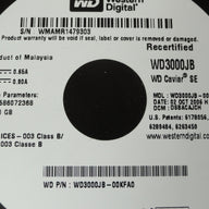 PR21073_WD3000JB-00KFA0_Western Digital 300Gb IDE 7200rpm 3.5in Recertifed - Image2
