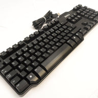 Dell USB QWERTY 105 Key Black Keyboard ( 0DJ329 SK-8115 ) USED