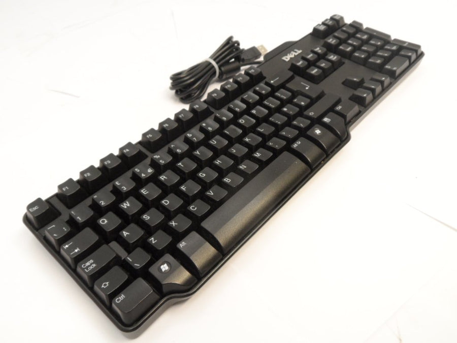 Dell USB QWERTY 105 Key Black Keyboard ( 0DJ329 SK-8115 ) USED