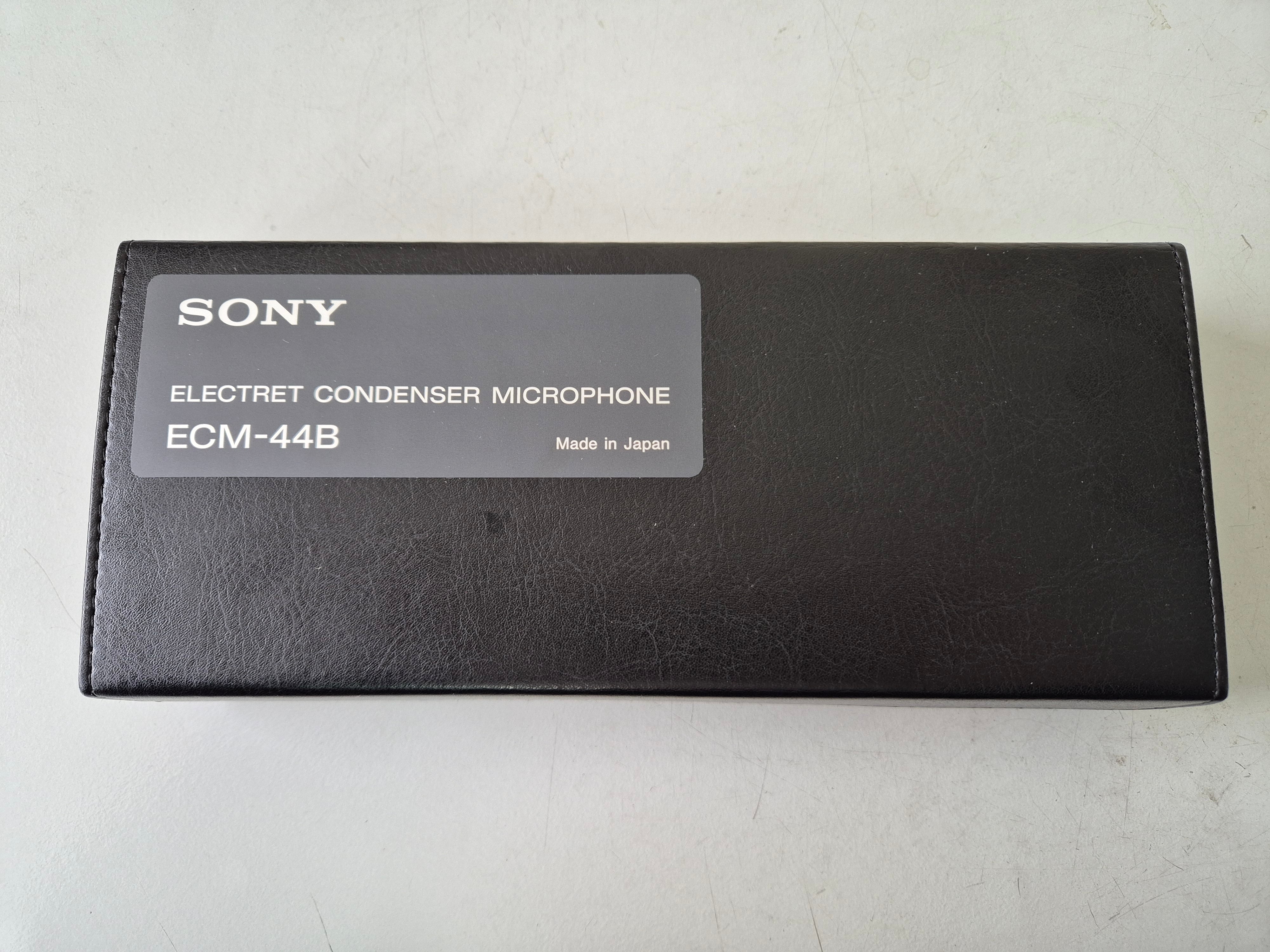 Sony Omni-Directional Lavalier Electret Condenser Microphone ( ECM-44B ) NOB