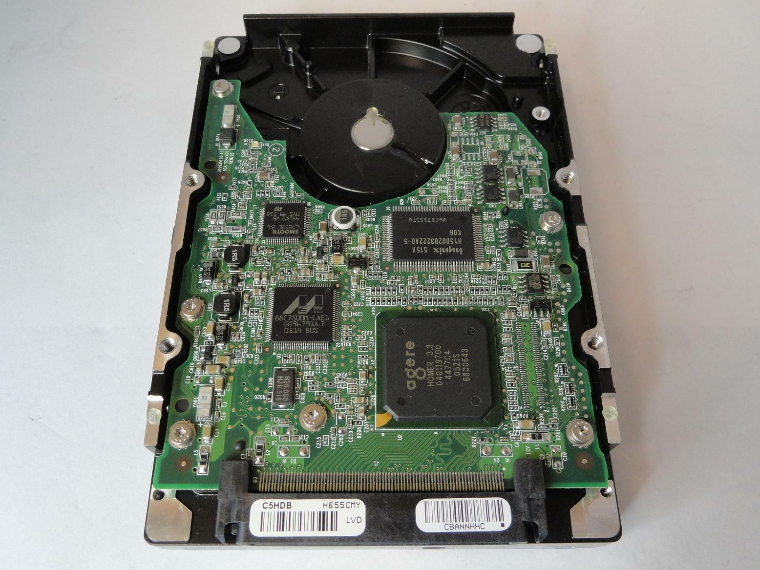 HP Maxtor 72.8Gb SCSI 80 Pin 10kRPM 3.5in HDD ( 8D073J0 356910-001 BD07287B4C 271837-004 3R-A5092-AA ) USED