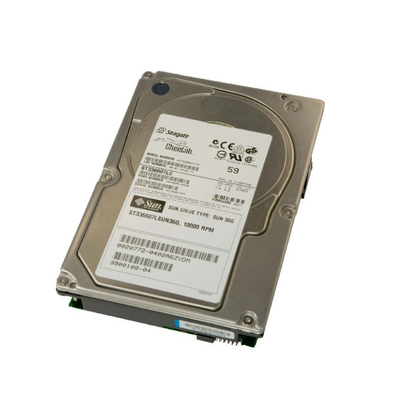 Seagate Sun 36GB SCSI 80 Pin 10Krpm 3.5in HDD ( ST336607LC 9V4006-051 390-0109-02 ) REF