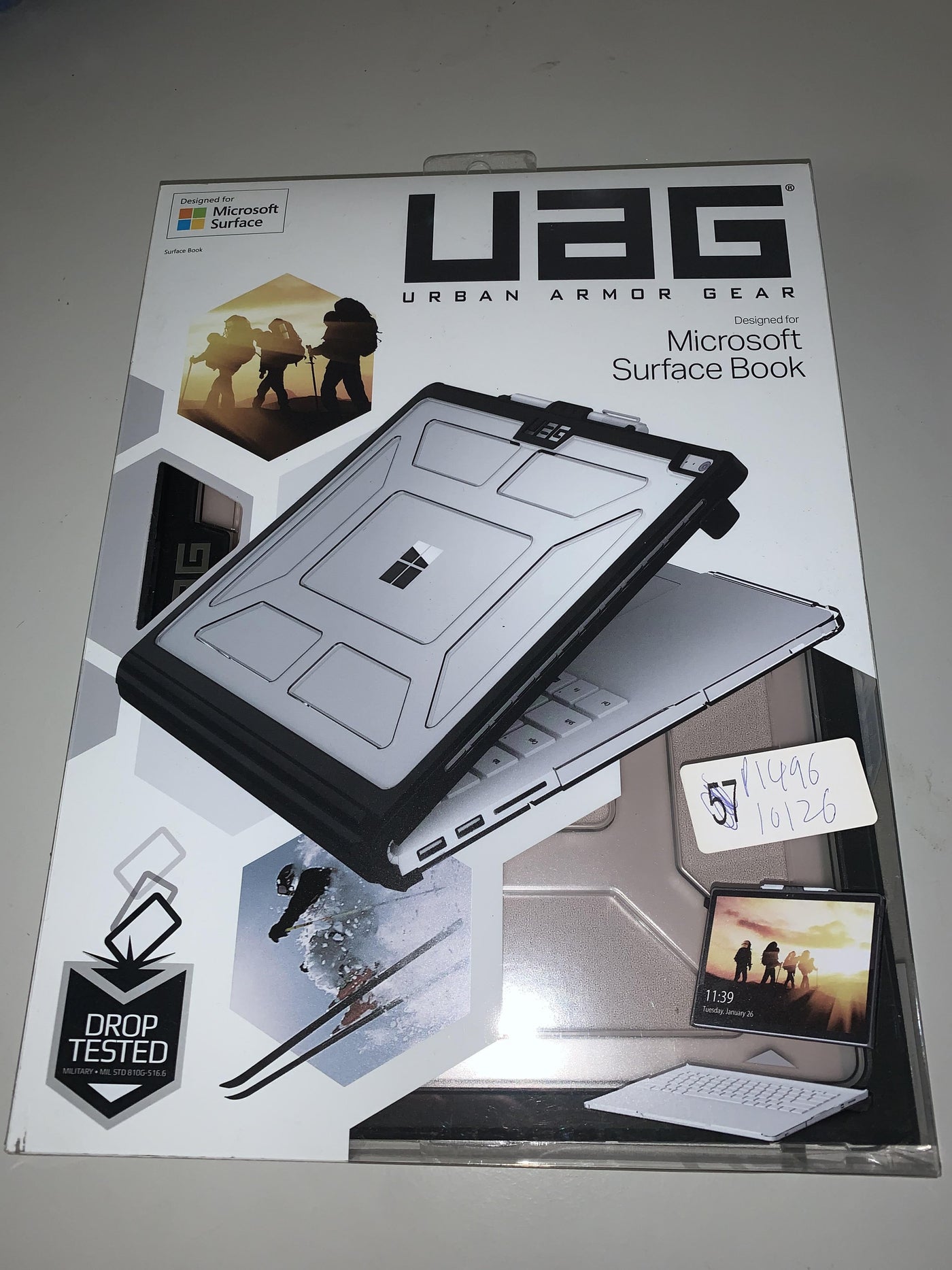 UAG Plasma Series Microsoft Surface Book 3, 2, 1, & Performance Base Case (new S) For a 13.5" display.