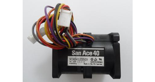 San Ace 40 DC 12V 1A Coaxial Fan ( 030502p 9CR0412S509 ) USED