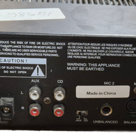 MajorCom 60W Mixer Amplifier ( MX60 ) USED
