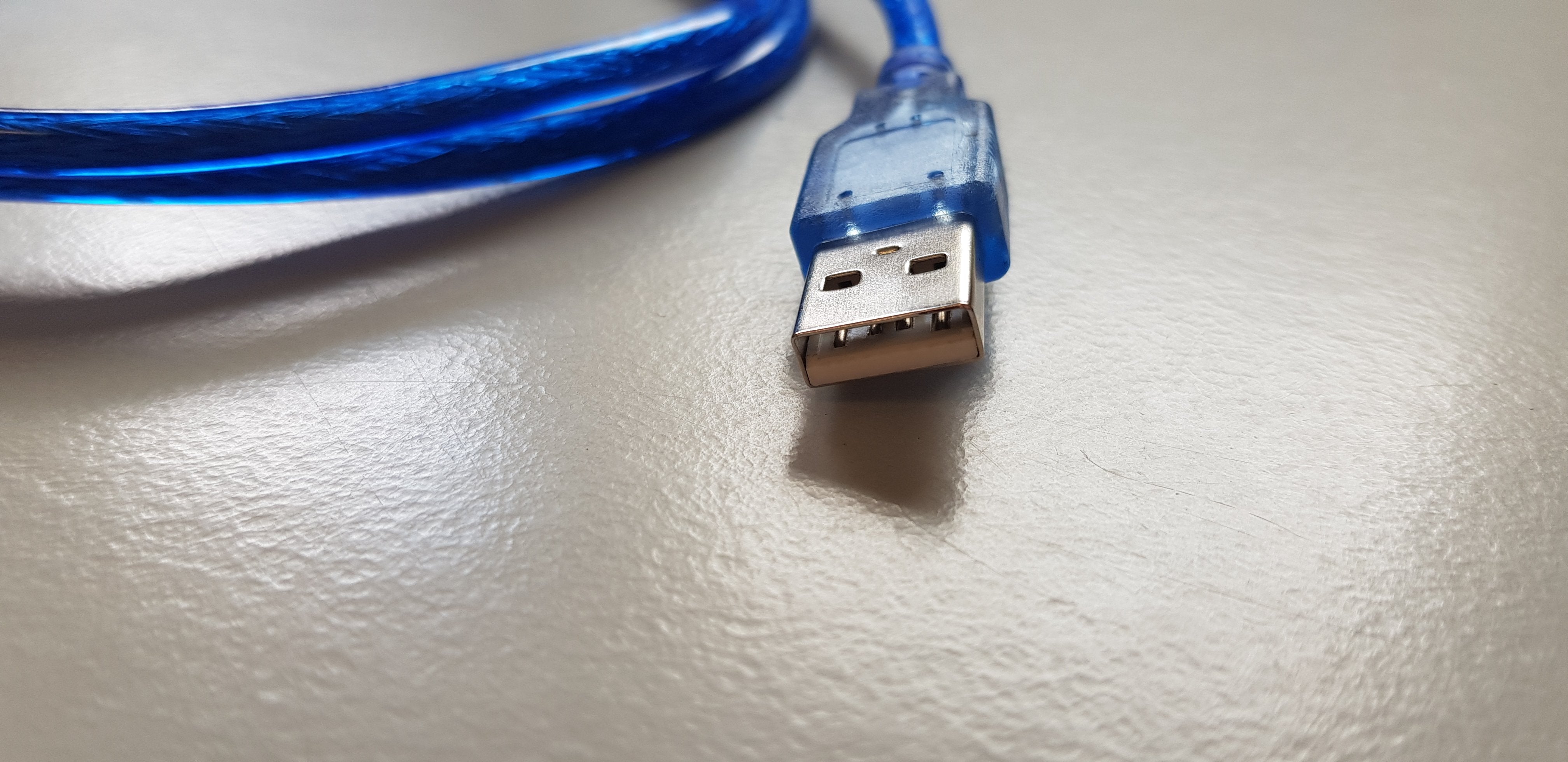 Sinforcon USB 2.0 AM - Mini USB TB serial connector cable (Blue) (CAB00018) 3 PACK