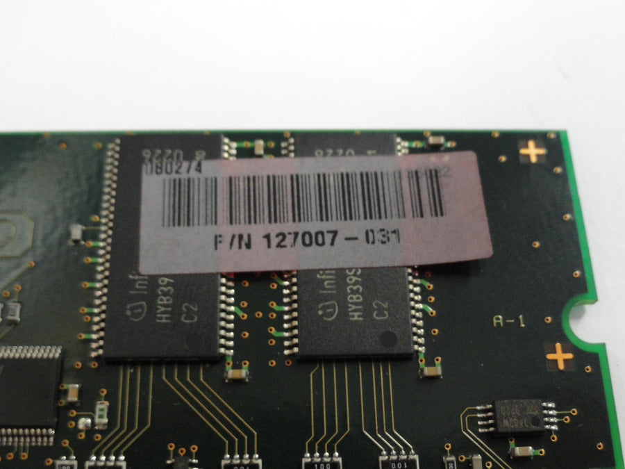 Infineon Compaq 128MB PC133 133MHz CL3 ECC Reg 168-Pin DIMM ( HYS72V16301GR-7.5-C2 127007-031 ) REF
