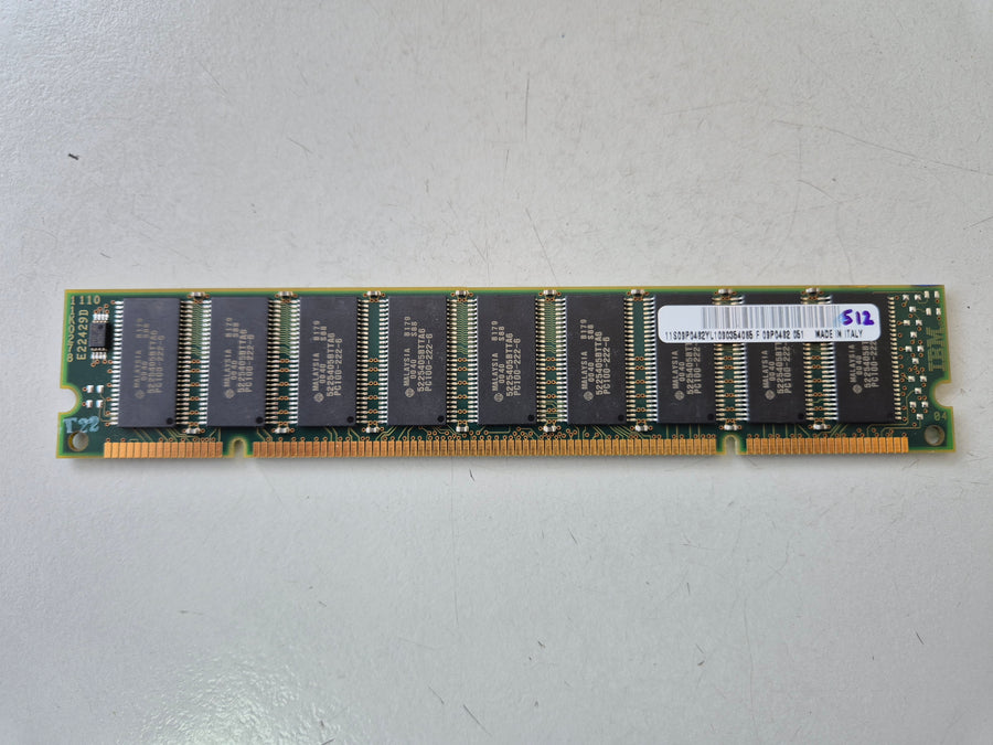 IBM 512MB 100MHz PC100 ECC CL2 200-Pin DIMM Memory Module ( 09P0482 ) REF