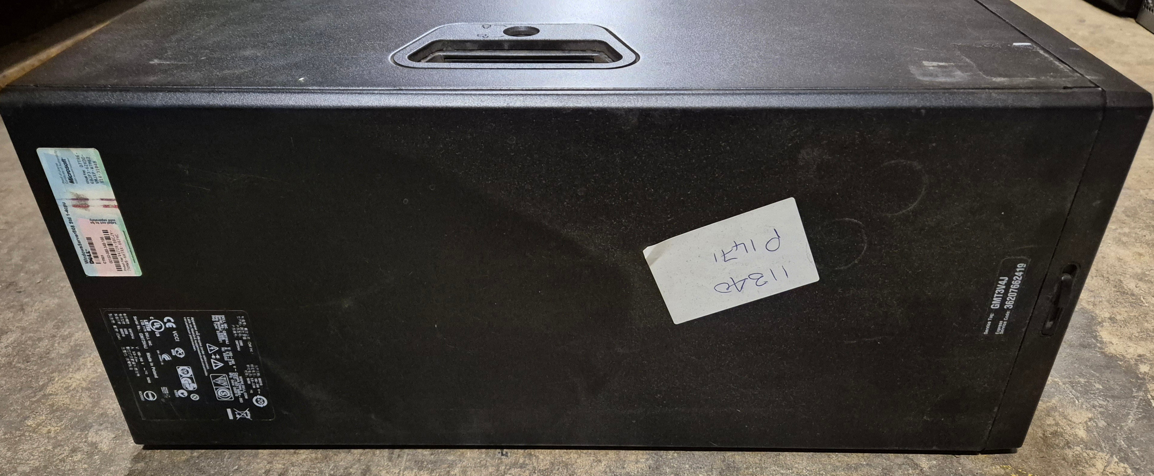 Dell PowerEdge T310 4GB RAM Xeon 2.67GHz DVD NO OS NO HDD x1 PSU x2 Caddies WinSVR 2008 COA ( E09S ) USED