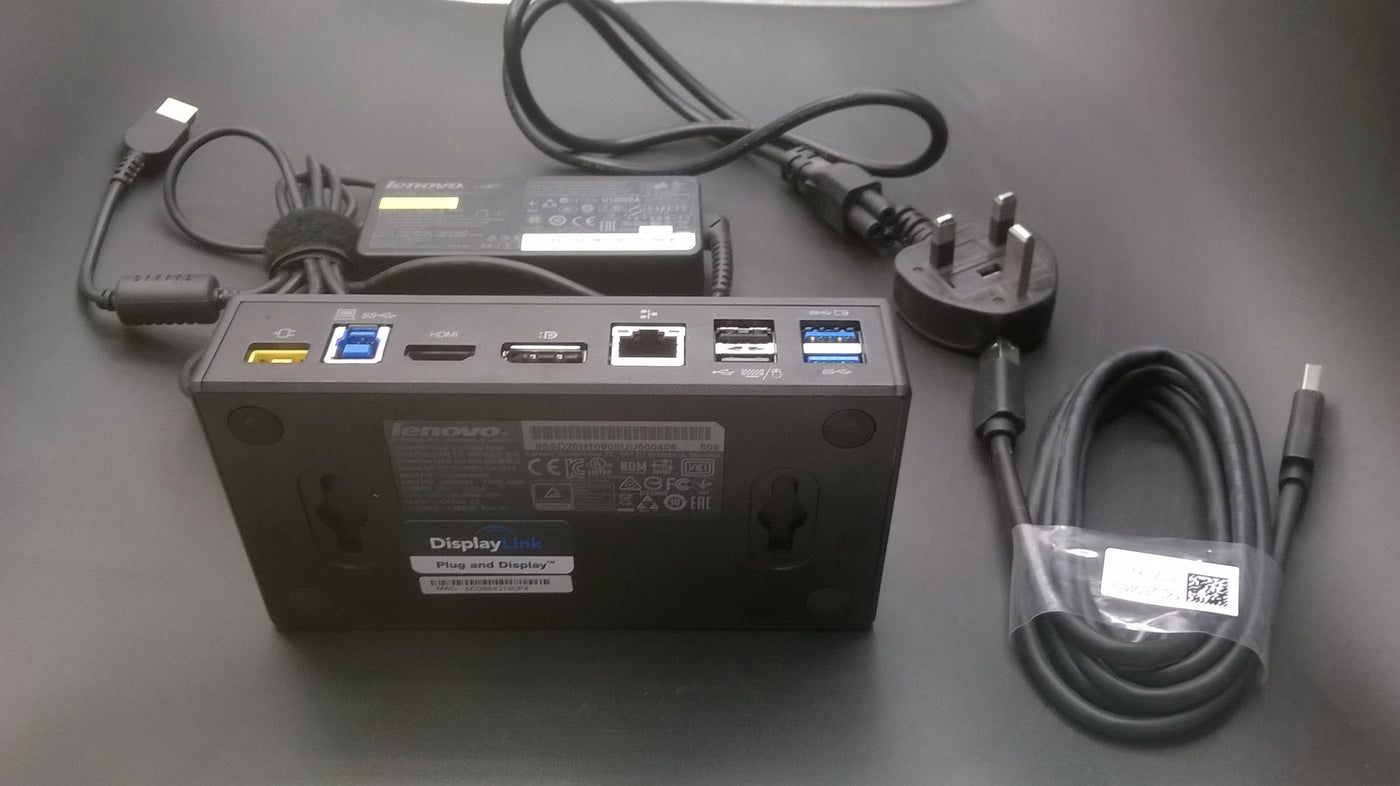 LENOVO DOCKING STATION  (DK1523 03X7131  03X6898 Used)