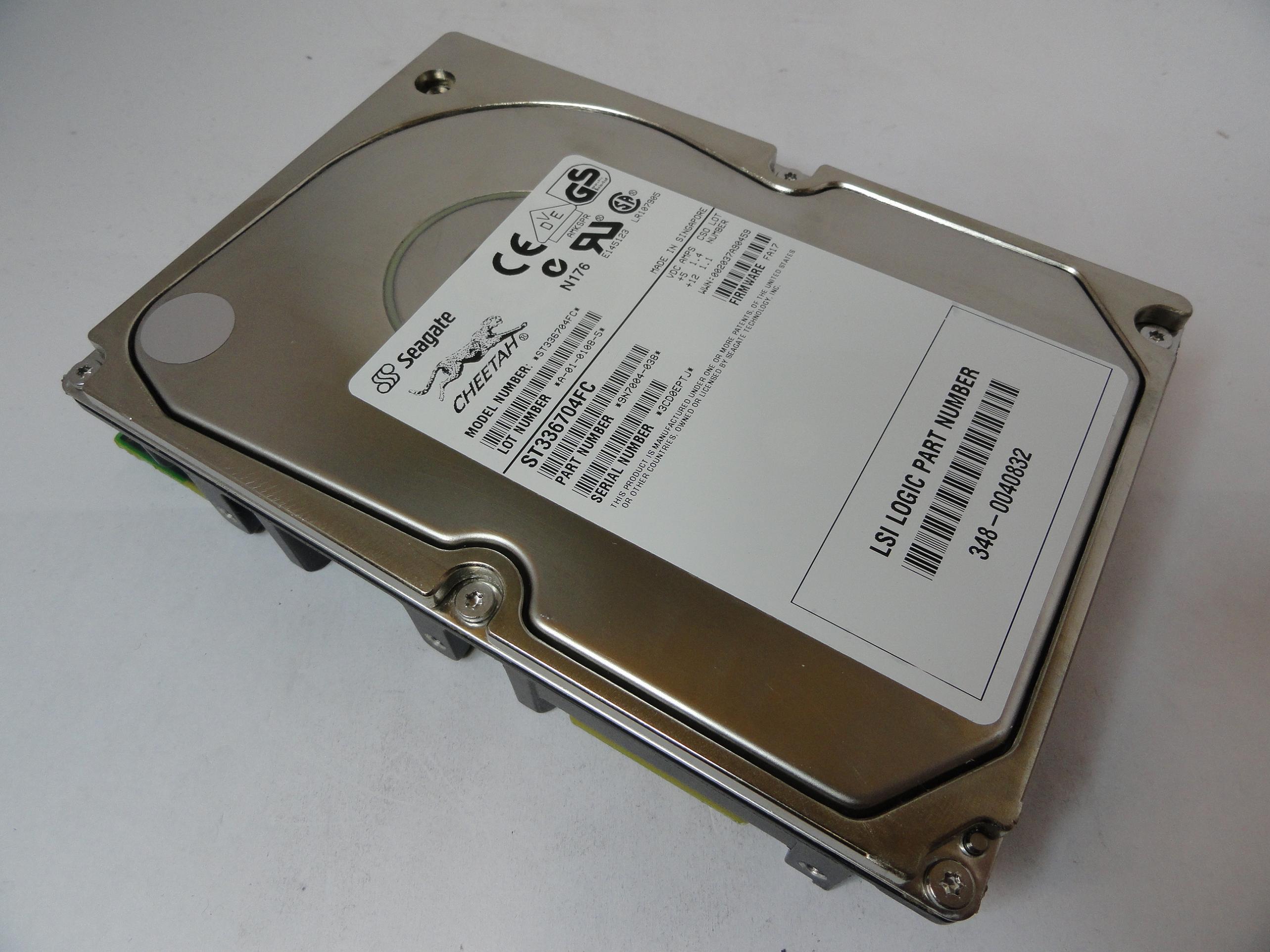 PR24475_9N7004-038_Seagate LSI 36GB Fibre Channel 10Krpm 3.5in HDD - Image3