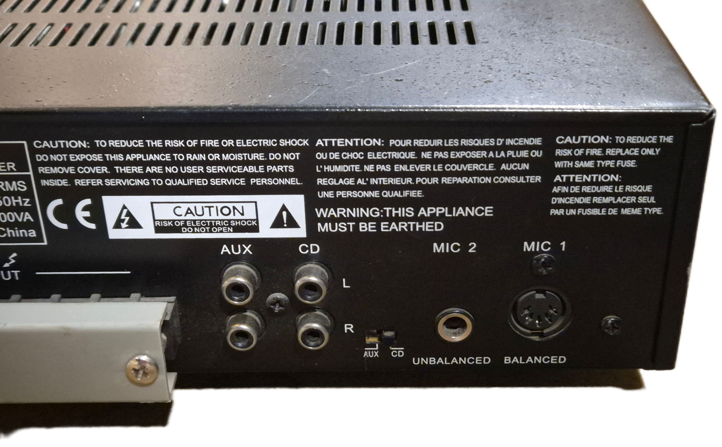 ADS Worldwide 30W Mixer Amplifier ( ADS30 ) USED